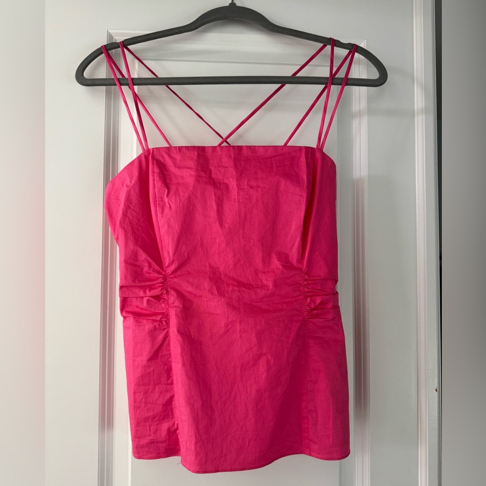 Frame Vibrant Pink Camisole Top